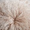 "Decorative" Shaggy Pillow with Lurex (18-in x 18-in)